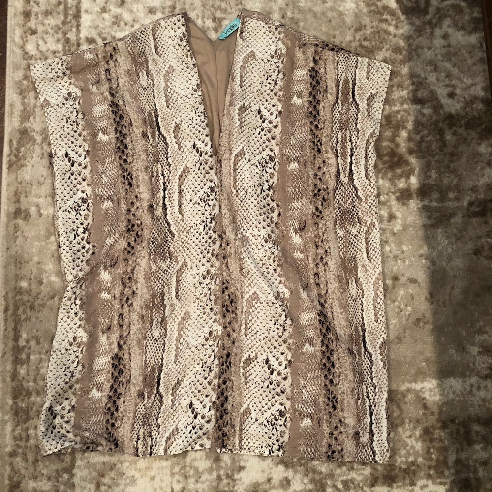 💜KARLIE Snake Print Tunic💜